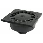 Siphon de sol en pvc sable - 150 x 150 mm - sortie m 50 f 40 mm / sable - sc504s nicoll