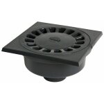 Siphon de sol en pvc sable - 200 x 200 mm - sortie m 75 f 63 mm / sable - sc756s nicoll