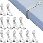Sjzg - 12 pince nappe exterieur en acier inoxydable, attache nappe de table exterieur avec motif sourire ... Sjzg - 12 pince nappe exterieur en acier inoxydable, attache nappe de table exterieur avec motif sourire ...