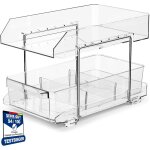 Sjzg - cuisine rangement frigo organisateur placard cuisine acrylique transparente multifonction rangement ...