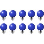 Sjzg - e27 g45 ampoule led 2w, bleu, 220v, non dimmable adapte aux dcorations de nol, dcoration de ...