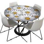 Sjzg - nappe exterieur ronde 70 cm, chickw1 nappes imperméables avec bord elastique, jardin nappes polyester ... Sjzg - nappe exterieur ronde 70 cm, chickw1 nappes imperméables avec bord elastique, jardin nappes polyester ...