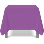 Sjzg - nappe lavable carre en vinyle violet dcoupable impermable facile a entretenir idale pour le ...