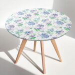 Sjzg - nappe ronde 110 cm - avec elastique - nappe de jardin - rsistante aux intempries - protection ...