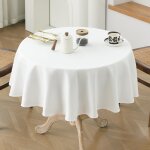 Sjzg - nappe ronde 140 cm, anti - taches et lavable, nappe exterieur impermeable jardin, parfaite pour ... Sjzg - nappe ronde 140 cm, anti - taches et lavable, nappe exterieur impermeable jardin, parfaite pour ...