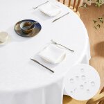 Sjzg - nappe ronde 180 cm anti taches nappe extérieurs impermeable jardin nappe a rayures jacquard nappe ... Sjzg - nappe ronde 180 cm anti taches nappe extérieurs impermeable jardin nappe a rayures jacquard nappe ...