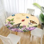 Sjzg - nappes rondes 70 cm, exterieur nappe de table de jardin avec bord elastique, imprimé nappes anti ... Sjzg - nappes rondes 70 cm, exterieur nappe de table de jardin avec bord elastique, imprimé nappes anti ...