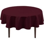Sjzg - nappe ronde anti - taches lavable, nappe exterieur impermeable jardin, pour salle a manger, jardin, ... Sjzg - nappe ronde anti - taches lavable, nappe exterieur impermeable jardin, pour salle a manger, jardin, ...
