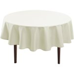 Sjzg - nappe ronde anti - taches lavable, nappe exterieur impermeable jardin, pour salle a manger, jardin, ...
