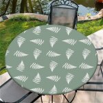 Sjzg - nappe ronde d'extérieur avec bande elastique Ø 52in(130cm) nappe de jardin elastique avec motif ... Sjzg - nappe ronde d'extérieur avec bande elastique Ø 52in(130cm) nappe de jardin elastique avec motif ...