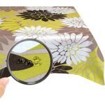 Sjzg - nappe en tflon pour intrieur / extrieur, 6 motifs, lavable, hydrofuge, rsistante # 140 x 240 ...