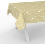 Sjzg - nappe en toile cirée - lavable - nappe de jardin - imperméable - bord coupé - motif etoiles - ... Sjzg - nappe en toile cirée - lavable - nappe de jardin - imperméable - bord coupé - motif etoiles - ...