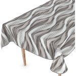 Sjzg - nappe en toile cire lavable - rectangulaire - ronde - ovale - pour table de jardin - motif : ...