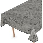 Sjzg - nappe en toile cire lavable - rectangulaire - ronde - ovale - pour table de jardin - motif : ...