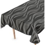 Sjzg - nappe en toile cire lavable - rectangulaire - ronde - ovale - pour table de jardin - avec ourlet ...