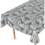 Sjzg - nappe en toile cire lavable - rectangulaire - ronde - ovale - pour table de jardin - avec ourlet ...