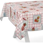 Sjzg - nappe en toile cirée lavable, pour table de jardin, bonbons, 160 x 100 cm, avec ourlet (bordée) ... Sjzg - nappe en toile cirée lavable, pour table de jardin, bonbons, 160 x 100 cm, avec ourlet (bordée) ...