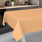 Sjzg - nappe en toile cire lavable, pour table de jardin, extrieur et intrieur, bord coup, abricot ...