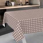 Sjzg - nappe en toile cirée, lavable, pour table de jardin, extérieur et intérieur, bord coupé, carreaux ... Sjzg - nappe en toile cirée, lavable, pour table de jardin, extérieur et intérieur, bord coupé, carreaux ...