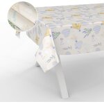 Sjzg - nappe en toile cirée, lavable, pour table de jardin, extérieur et intérieur, bord coupé, lavande ... Sjzg - nappe en toile cirée, lavable, pour table de jardin, extérieur et intérieur, bord coupé, lavande ...