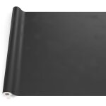 Sjzg - nappe en toile cirée, lavable, pour table de jardin, extérieur et intérieur, bord coupé, noire, ... Sjzg - nappe en toile cirée, lavable, pour table de jardin, extérieur et intérieur, bord coupé, noire, ...
