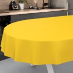 Sjzg - nappe en toile cirée, lavable, pour table de jardin, extérieur, intérieur, ovale, bord coupé, ... Sjzg - nappe en toile cirée, lavable, pour table de jardin, extérieur, intérieur, ovale, bord coupé, ...