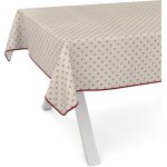 Sjzg - nappe en toile cire lavable, pour table de jardin, de forme ronde, ovale ou rectangulaire, 180 ...