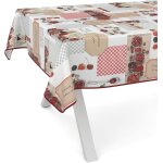 Sjzg - nappe en toile cirée lavable, pour table de jardin, de forme ronde, ovale ou rectangulaire, 180 ... Sjzg - nappe en toile cirée lavable, pour table de jardin, de forme ronde, ovale ou rectangulaire, 180 ...