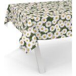 Sjzg - nappe en toile cire - lavable, pour table de jardin, de forme ronde, ovale ou rectangulaire, ...