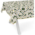 Sjzg - nappe en toile cire lavable, pour table de jardin, de forme ronde, ovale ou rectangulaire, 220 ...