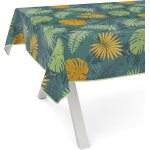 Sjzg - nappe en toile cirée lavable, pour table de jardin, de forme ronde, ovale ou rectangulaire, 240 ... Sjzg - nappe en toile cirée lavable, pour table de jardin, de forme ronde, ovale ou rectangulaire, 240 ...