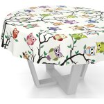 Sjzg - nappe en toile cirée - lavable, pour table de jardin, de forme ronde, ovale ou rectangulaire, ... Sjzg - nappe en toile cirée - lavable, pour table de jardin, de forme ronde, ovale ou rectangulaire, ...