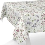 Sjzg - nappe en toile cirée - lavable - pour table de jardin - motif fleurs - 160 x 100 cm - bord coupé ... Sjzg - nappe en toile cirée - lavable - pour table de jardin - motif fleurs - 160 x 100 cm - bord coupé ...