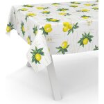 Sjzg - nappe en toile cire lavable, pour table de jardin, ronde, ovale ou rectangulaire, 220 x 140 cm, ...