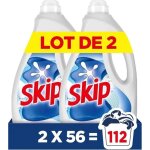 Skip lessive liquide active clean 2x56 lavages