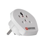 Skross country travel adapter india - israel - denmark to europe - adaptateur pour prise d'alimentation ...