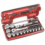 Sl. dbox501 - coffret 1 / 2  detection box mtriques - 12 pans facom sl. dbox501