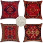Slep - extérieur housses de coussin 45x45 cm lot de 4 housse coussin extérieur imperméable lin coussin ... Slep - extérieur housses de coussin 45x45 cm lot de 4 housse coussin extérieur imperméable lin coussin ...
