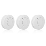 Smartwares dtecteurs de fume 3 pcs 10x10x3, 3 cm blanc