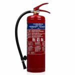 Smartwares extincteur à poudre 4 kg classe abc acier fex - 15140 Smartwares extincteur à poudre 4 kg classe abc acier fex - 15140