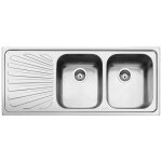 Smeg sp116s �vier evier � poser rectangulaire acier inoxydable