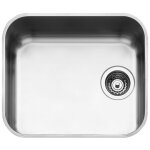 Smeg um45 �vier evier encastr� rectangulaire acier inoxydable