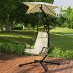 Sobuy ogs53 - mi fauteuil suspendu de jardin et patio balancelle hamac avec support sur pied pare - soleil ... Sobuy ogs53 - mi fauteuil suspendu de jardin et patio balancelle hamac avec support sur pied pare - soleil ...