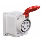 Socle de prise 10 3p + n + t 32a 400v 6h gewiss gw62420