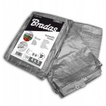 Solfast b�che renforc�e 4 x 5 m - argent 120 g / m - imperm�able - protection durable et pratique