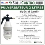 Solu'control - pulv�risateur 2 litres - sp�cial jardin