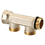 Somatherm collecteur sanitaire nu - m�le femelle 3 / 4 - 2 sorties