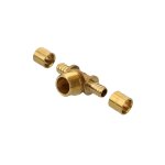 Somatherm raccord per en te a glissement - male au centre - o per 16 filetage 1 - 2
