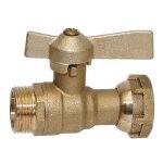 Somatherm robinet de compteur droit modele long 80 mm mle 3 / 4