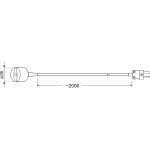 Sonde de contact plage magnétique de mesure de - 65 à 200c greisinger gmf 200 ho type k Sonde de contact plage magnétique de mesure de - 65 à 200c greisinger gmf 200 ho type k
